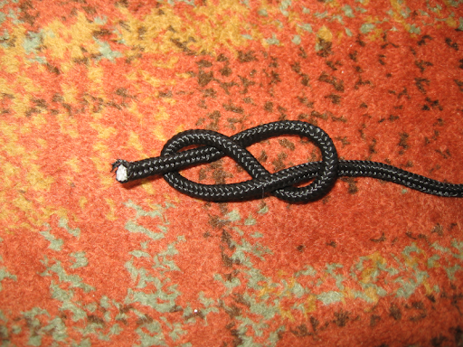  Figure of Eight knot step 2