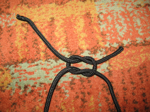 Squatre knot step 2