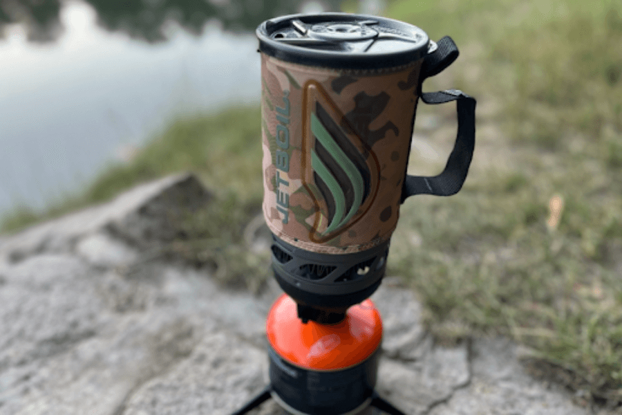 a JetBoil cooker