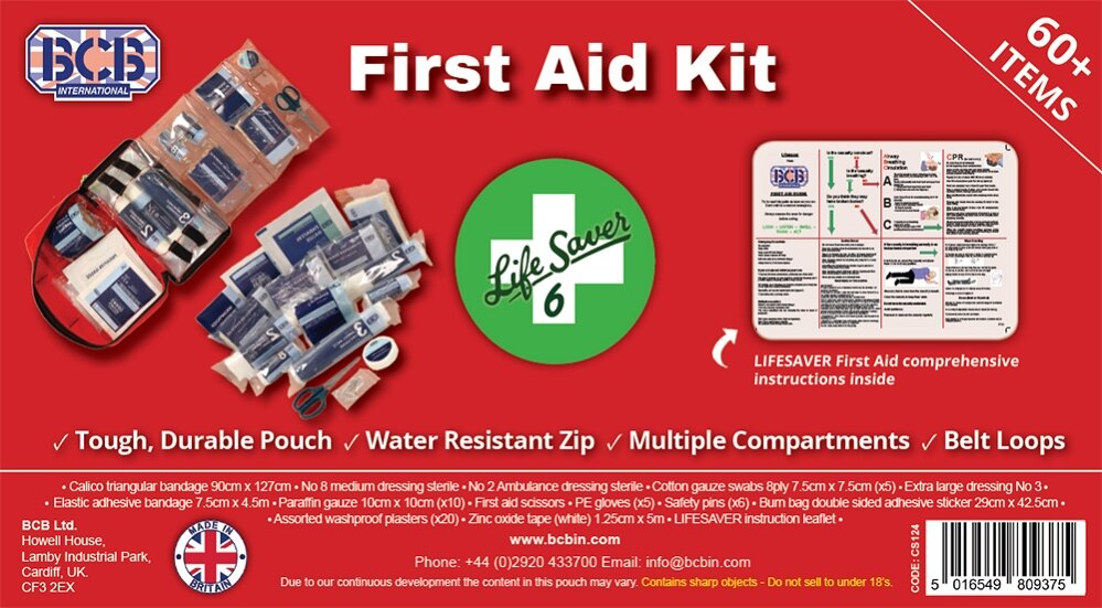 BCB® Lifesaver VI First Aid Kit