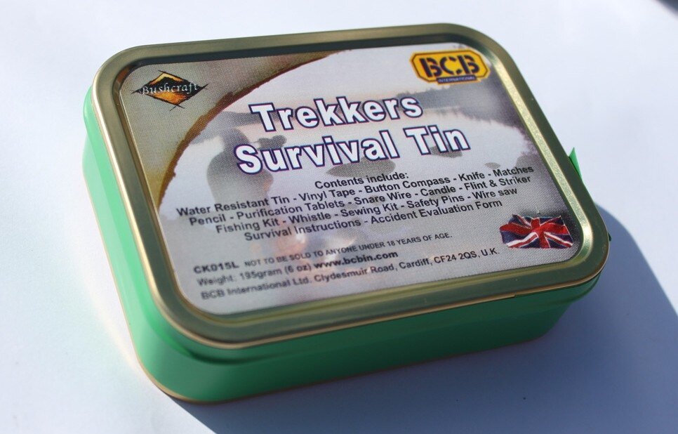 BCB® Trekker Survival Tin