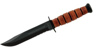 Fixed Blade Knife Short Fighting KA-BAR®, combo blade 