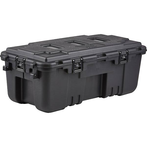 Large storage box with wheels and hinges Plano Molding® 