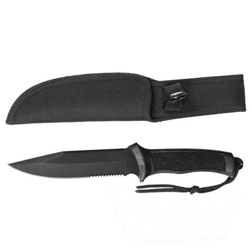 Mil-Tec® fixed blade knife - black