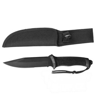 Mil-Tec® fixed blade knife - black