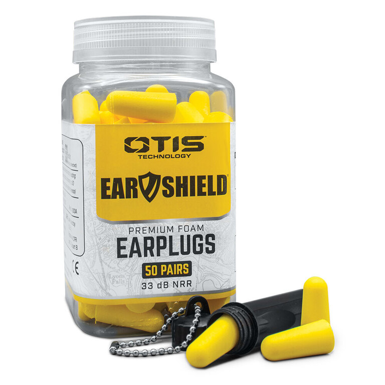 Otis Defense® Premium Foam Earplugs, 50 pcs