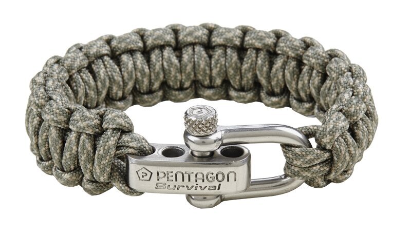 PENTAGON® Survival 2.0 survival bracelet - olives-spots